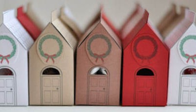 Free House Gift Box Template