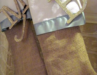 Rustic Christmas Stockings You Can Make