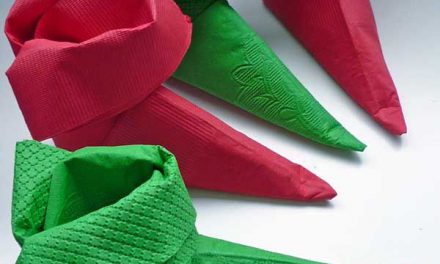 How to Fold a Square Napkin Into An Elf Shoe Video Tutorial