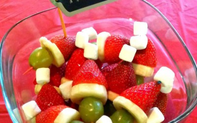 Healthy Grinch Kabobs Recipe