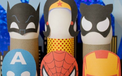 Super Hero Easter Eggs Free Printable