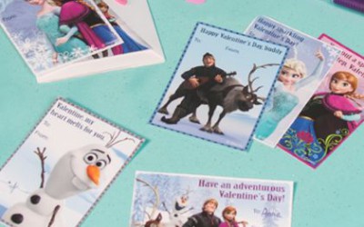 Frozen Valentine Cards You Can Make