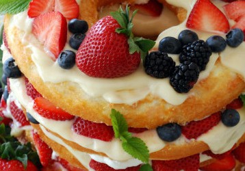 Berry Layered Cake