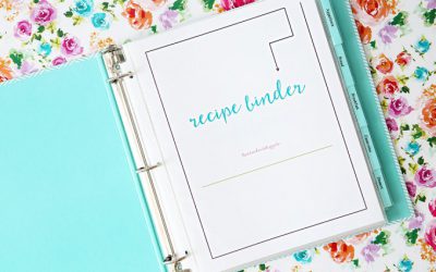 Free Printable Recipe Binder