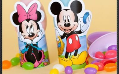 Mickey And Minnie Easter Egg Stands