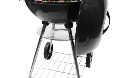 BEAU JARDIN Charcoal Grill 17 inch with Steel Cooking Grate