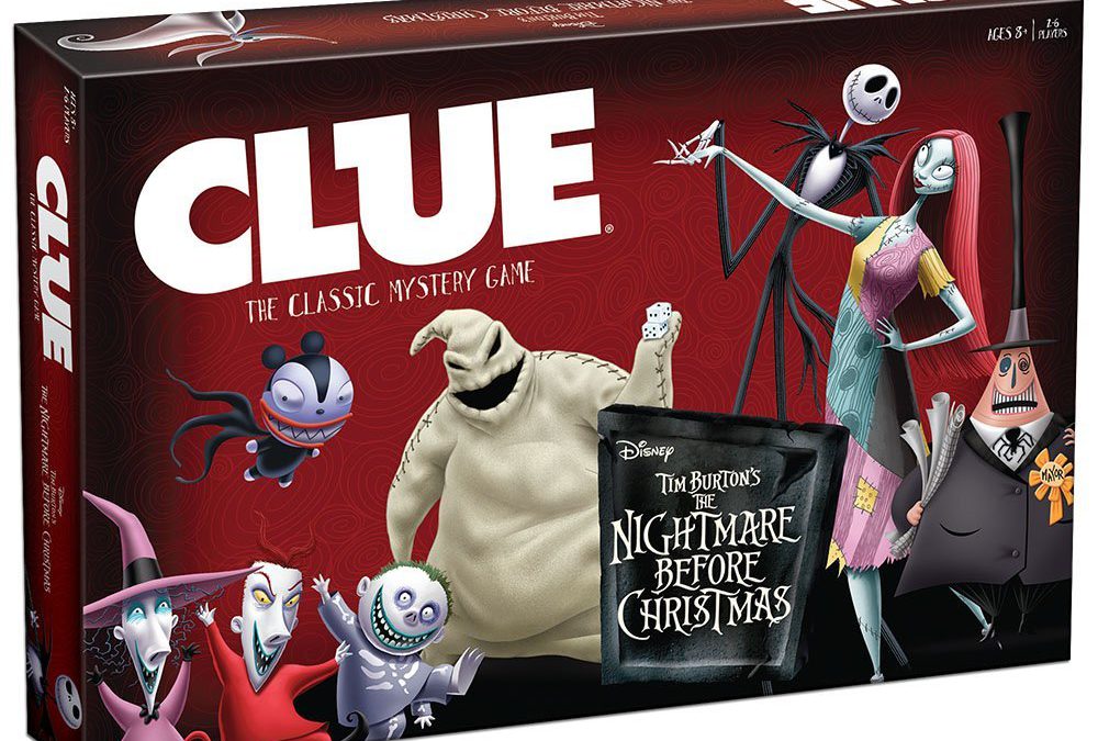 Clue: Nightmare Before Christmas Board Game