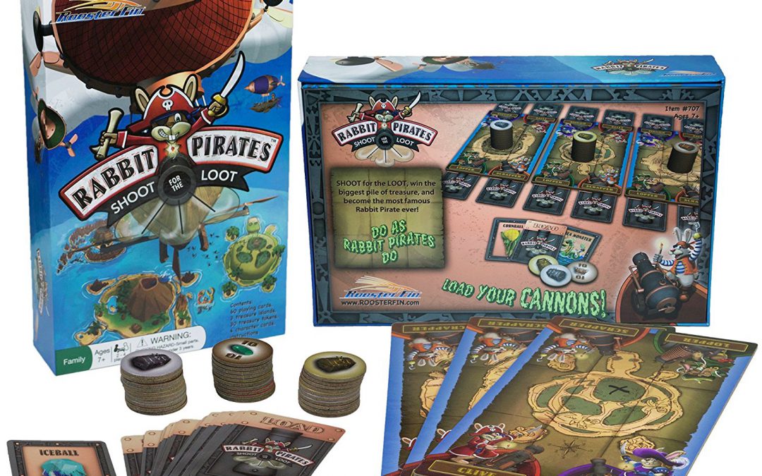 Rabbit Pirates Family Board Game